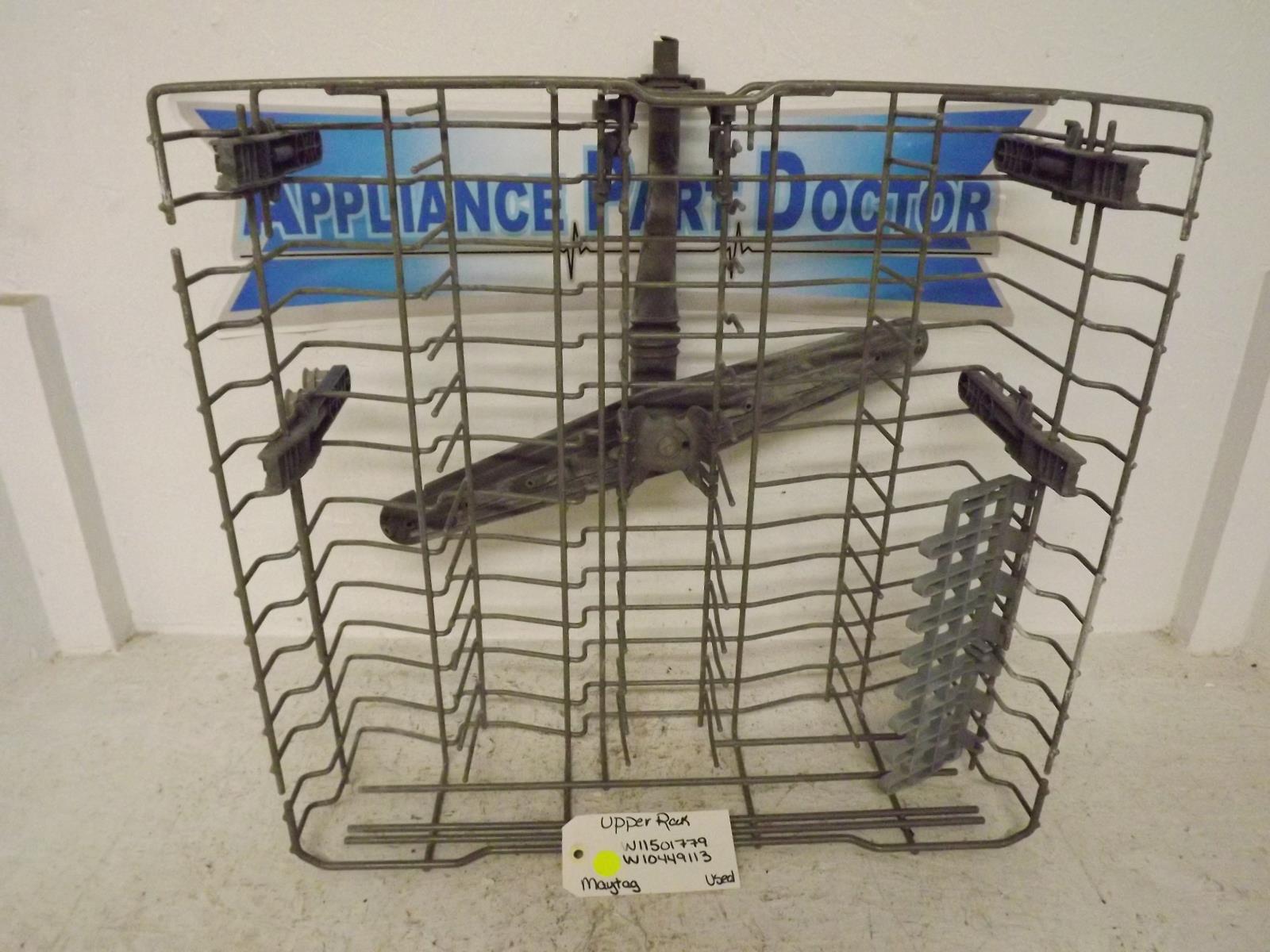 Maytag Dishwasher W11501779 W10449113 Upper Rack Used Maytag Dishwasher W11501779 W10449113 Upper Rack Used